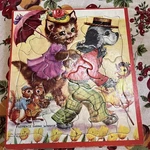 Florence Sarah Winship The Saalfiueld Pub Co Puzzle 11" X 10" #7341 Vtg. Fixed Price $24.77.