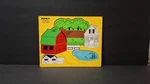 Rare Playskool On The Farm 320-02 "l K-inside" Wooden Tray Puzzle 12 Pcs. Fixed Price $20.00.