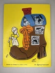 Vintage Judy/instructo 12 Pc Wooden Puzzle Old Woman Shoe J106008 1980 Usa. Fixed Price $9.99.