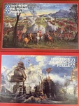 2 Fx Schmid 1500 Piece Jigsaw Puzzles Battle Of Culloden & Tribute To Nelson. Fixed Price $25.00.
