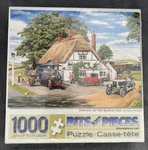 Bits & Pieces Puzzle New 1000 Pc Trevor Mitchell Delivery At The Railway Inn. Fixed Price $10.92.