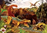 Dino Story 35 Piece Tray Jigsaw Puzzle Cobble Hill New. Fixed Price $16.99.