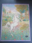 The Land Of Wishes-come-true 500+ Pc. Jigsaw Puzzle Unicorn Ambassador PZL419P. Fixed Price $12.00.