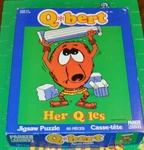 Q-bert Herqles Arcade Jigsaw Puzzle Parker Brothers 1980S Complete Rare Qbert. Fixed Price $12.00.