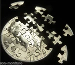 World's Finest Jigsaw Puzzle Coins - Us Dollar Half Quarter Dime Nickel Penny. Fixed Price $29.50.