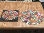 Vintage Springbok "candy Is Dandy" Circular 20" Jigsaw Puzzle 500+ Pc Complete. Fixed Price $25.99.