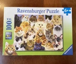 New Ravensburger Xxl 100 Piece Puzzle - Cat Pride. Fixed Price $28.00.