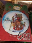 Serendipity #45005 Olde World Santa 19 1/2 Inch Round Jigsaw Puzzle Nib 2008!. Fixed Price $19.99.