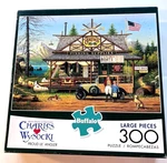 Charles Wysocki 300 Large Pc Puzzle Proud Lil' Angler - Complete Poster Fishing. Fixed Price $24.88.