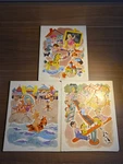 Vintage Playskool Wooden Puzzle Lot Of 3 Golden Press Kids Beach Playground Toy. Fixed Price $29.00.