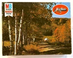 Old (1978) Big Ben Jigsaw Puzzle; Sugar House, Vermont; 1000 Pcs. Fixed Price $10.95.