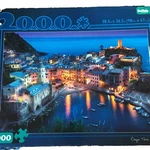 Buffalo Games Brand 2000 Piece Jigsaw Puzzle Of Cinque Terre Italy Used. Fixed Price $13.80.