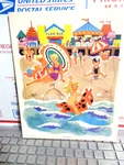Vintage Golden Press Playskool Tray Puzzle Usa 80-12D ''beach''. Fixed Price $8.79.