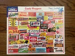 White Mountain Puzzle Candy Wrappers. Fixed Price $6.00.