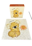 Vtg. 1977 Hallmark Cards Springbok Puzzle Koala Bear "i Wuv You" X Complete. Fixed Price $14.99.