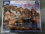 White Mountain Harbor Evening Jigsaw Puzzle 1000 Piece Landscape Theme. Fixed Price $8.95.