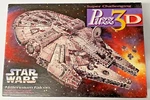 Puzz 3D Star Wars Millennium Falcon Pre-owned (857 Pieces Counted). Fixed Price $55.82.