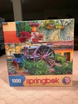 Springbok "colorful Courtyard" 1000 Piece Puzzle. Fixed Price $12.99.