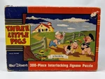 Vintage 1950S Walt Disney 300PC Three Little Pigs Jigsaw Puzzle Jaymar Specialty. Fixed Price $8.75.