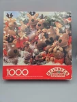 Vintage Springbok Jigsaw Puzzle Reindeer Reunion Rodney 1000 Pieces 24X30". Fixed Price $39.99.