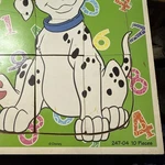 101 Dalmatians Puzzle Vintage Frame Tray Playskool 247-04 Pc Wooden Disney.. Fixed Price $11.00.