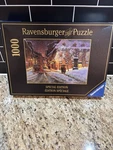 Ravensburger Winter Charm Of Montreal 2002 Special Edition Jigsaw Puzzle 1000 Pc. Fixed Price $15.00.