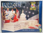 Wrebbit PUZZ-3D The Capitol Jigsaw Puzzle 690 Pieces New Sealed 34" X 12" 14". Fixed Price $19.95.