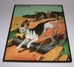 Rin Tin Frame Tray Inlay NO.4428:29 By Whitman 14" X 11" Vintage. Fixed Price $34.99.