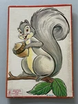 Vintage 1956 Squirrel Tray Puzzle Milton Bradley 4507-1 14.25" X 10.25". Fixed Price $9.99.