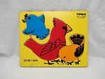 Vintage Playskool Birds See 3 Piece Wooden Puzzle 155-19. Fixed Price $8.75.
