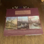 Thomas Kinkade Painter Of Light Deluxe Set With 3 500 Piece. Fixed Price $14.50.