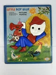Vintage 1964 Ideal Little Boy Blue Tray Plastic Puzzle Complete. Fixed Price $9.49.