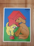 Playskool Vintage Dog 6 Piece Puzzle 1985. Fixed Price $12.99.