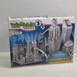 Wrebbit 3D Puzzle New York Collection Midtown East 875 Pieces Rare!. Fixed Price $188.95.