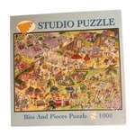 Studio Puzzle Bits And Pieces Garden Center 1000PCS New Measures 20" X 27". Fixed Price $19.99.