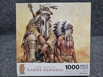 Ceaco 1000 Piece Puzzle The Art Of Larry Fanning Watching Pony Soldiers. Fixed Price $29.97.