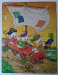 Vintage Huey, Dewey & Louie As Pirates 100 Pc Golden Jigsaw Puzzle 4605-48. Fixed Price $11.21.