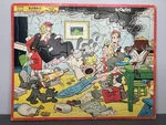 Vintage 1958 "blondie" Sta-n-place Puzzle No. 1229: By Built-rite. Fixed Price $14.00.