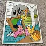 Vintage Playskool Fantasia Sorcerer Apprentice Mickey Mouse Puzzle 375-02 Usa. Fixed Price $12.00.