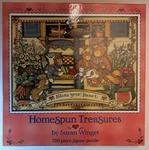 Homespun Treasures "bless Your Heart" By Winget 750 Piece Jigsaw Puzzle Sealed. Fixed Price $27.99.