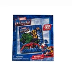 Marvel Heroes Puzzle Factory Sealed 100 Pieces New 2010 Spiderman Hulk Wolverine. Fixed Price $11.99.