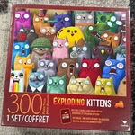 2018 Exploding Kittens Picture Purrrrrfect 300 Piece Jigsaw Puzzle By Cardinal. Fixed Price $7.00.