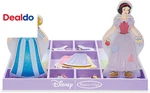 Disney Sleeping Beauty And Snow White Magnetic Dress-up Wooden Doll Pretend Play. Fixed Price $42.71.