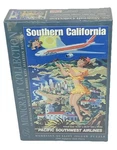 1000 Piece Puzzle Travel Poster Pacific Southwest Airlines Minicraft Collection. Fixed Price $22.04.