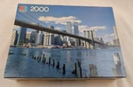 Milton Bradley Puzzle New York Twin Towers Skyline 2000 Pcs Best Of America 1984. Fixed Price $49.99.