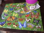 Crocodile Creek Thirty Six Butterflies Jigsaw Puzzle 300 Pc - Complete. Fixed Price $16.95.