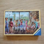 Ravensburger Ballet Class Rehearsal 200 Piece Children's Puzzle Vintage 90S Cib. Fixed Price $14.20.