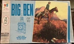 Milton Bradley Big Ben 1000 Piece Western Theme Jigsaw Puzzle Copyright 1965. Fixed Price $20.00.