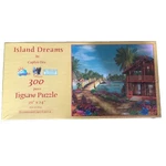 Sunsout Island Dreams 300-PIECE Jigsaw Puzzle By Caplyn Dor Nib. Fixed Price $7.00.