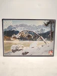 New, 3000, Nathan, Mountain Lake, 1988 Puzzle. Fixed Price $45.47.